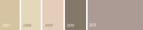 Warm Neutral colour spectrum