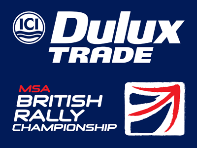British Rally Championship announces Dulux Trade as title sponsor