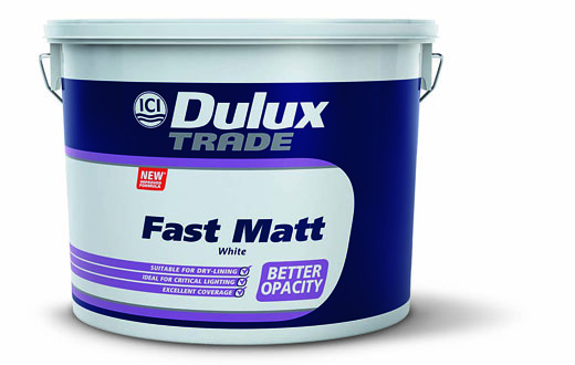 Dulux Trade launches reformulated Fast Matt