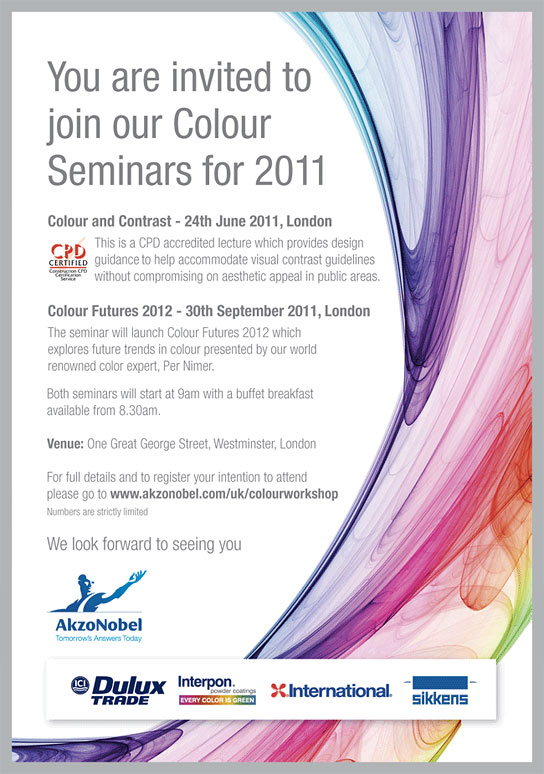 2011 Colour Seminars for Architects