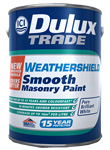 Dulux Trade Weathershield Smooth Masonry Paint